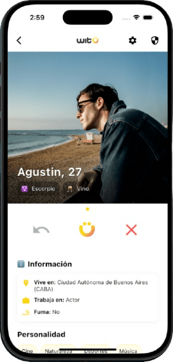 Conectá con personas